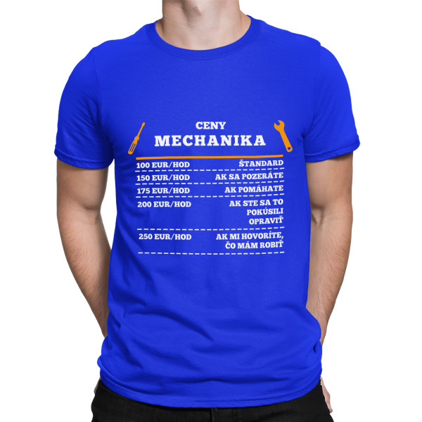 Tričko "Mechanický cenník"