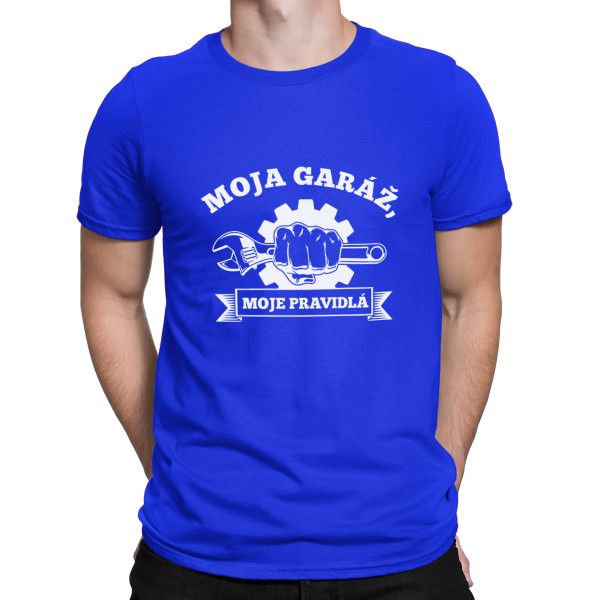 Tričko "Pravidlá mojej garáže"