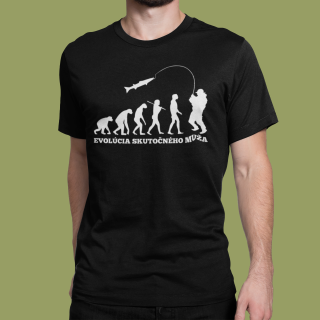Tričko "Evolúcia rybára" Tričko "Evolúcia rybára"
