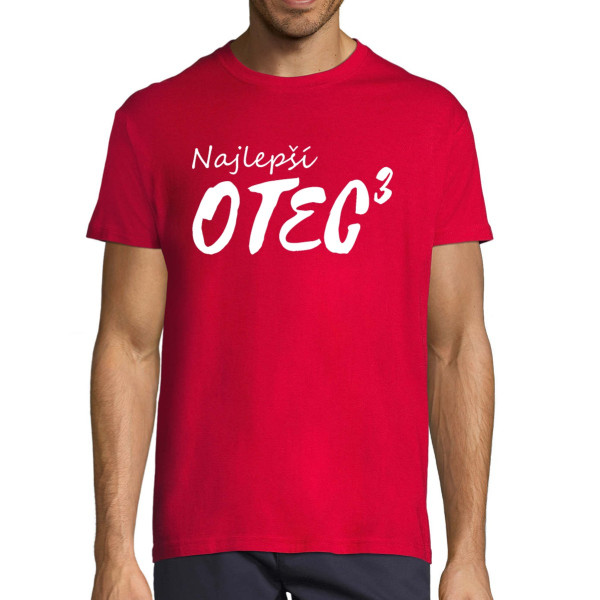 Tričko "Najlepší otec (na tretiu)"