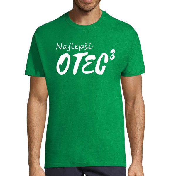 Tričko "Najlepší otec (na tretiu)"