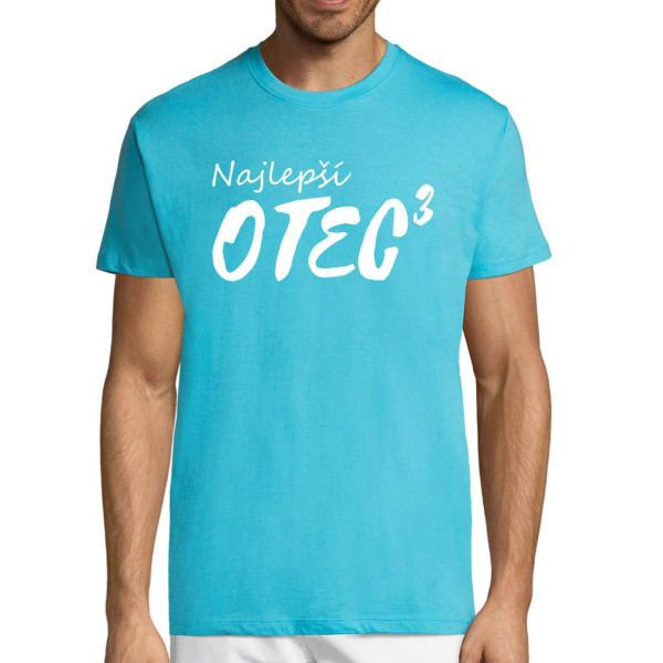 Tričko "Najlepší otec (na tretiu)"