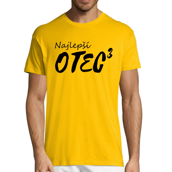 Tričko "Najlepší otec (na tretiu)"