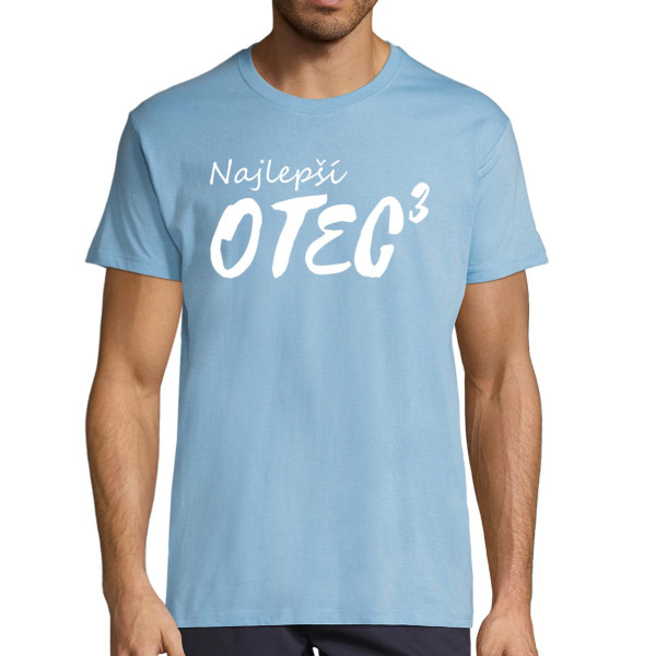 Tričko "Najlepší otec (na tretiu)"