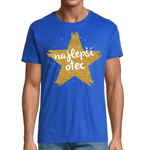 Tričko "Najlepší otec s hviezdou"