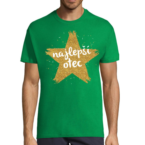 Tričko "Najlepší otec s hviezdou"