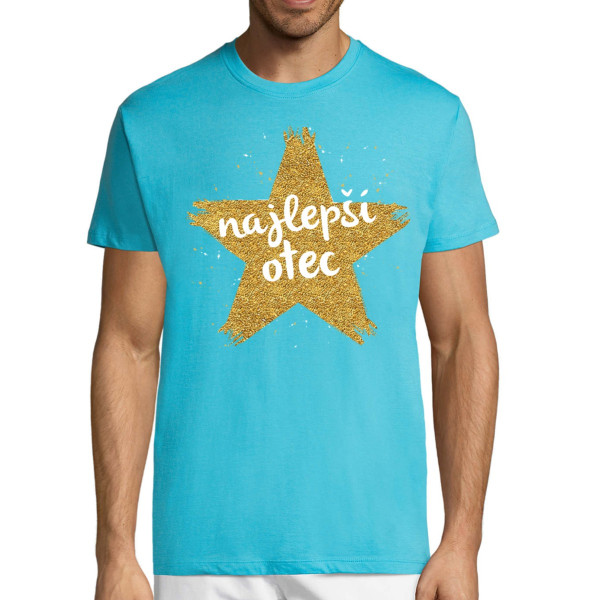 Tričko "Najlepší otec s hviezdou"