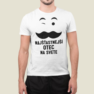 Tričko "Najšťastnejší otec na svete" Tričko "Najšťastnejší otec na svete"