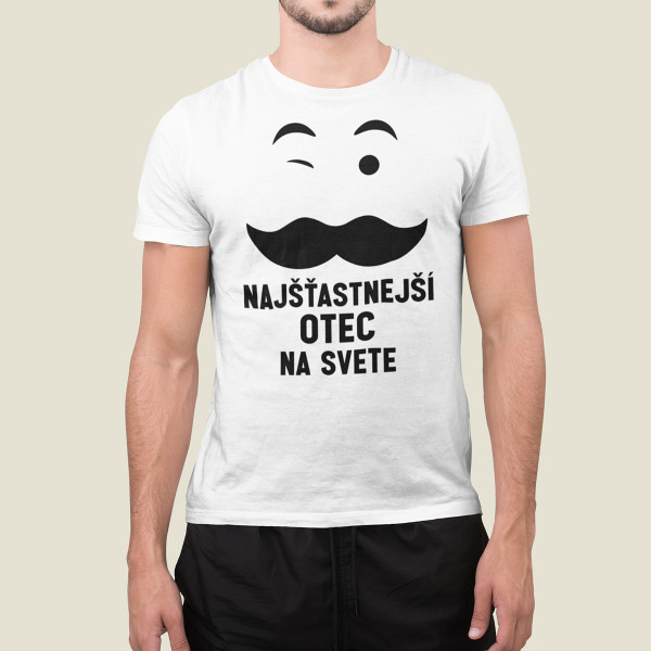 Tričko "Najšťastnejší otec na svete"