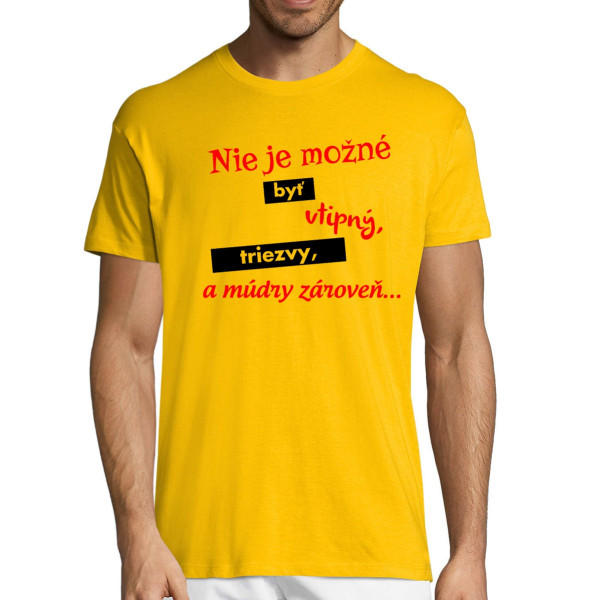 Tričko "Nedá sa byť všetkým"