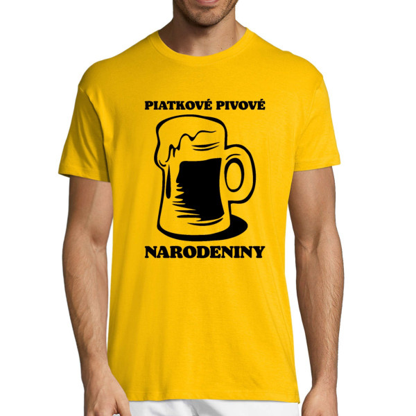 Tričko "Pivové narodeniny"