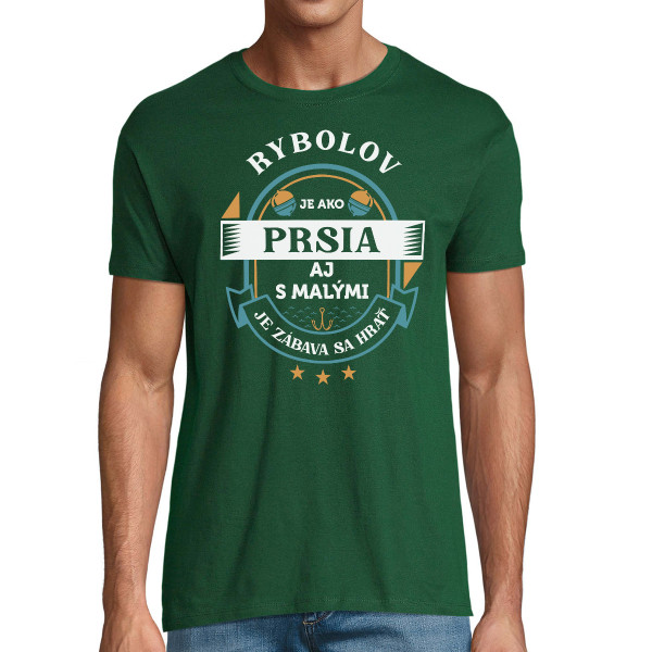 Tričko "Rybačka ako prsia"