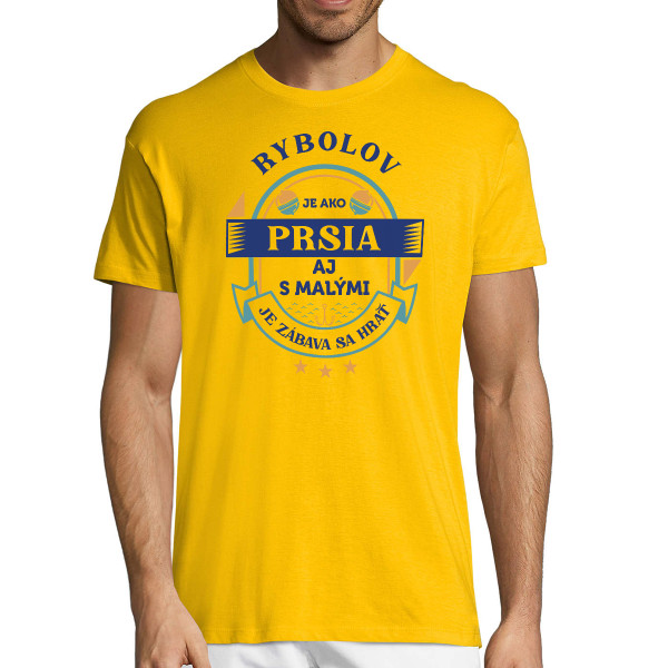 Tričko "Rybačka ako prsia"
