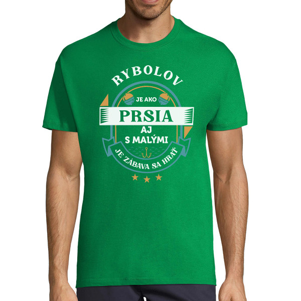 Tričko "Rybačka ako prsia"