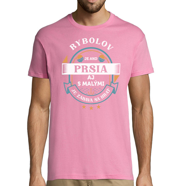 Tričko "Rybačka ako prsia"