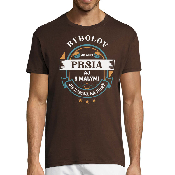 Tričko "Rybačka ako prsia"