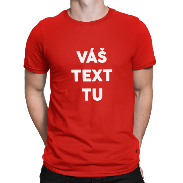 Tričko s vlastným textom