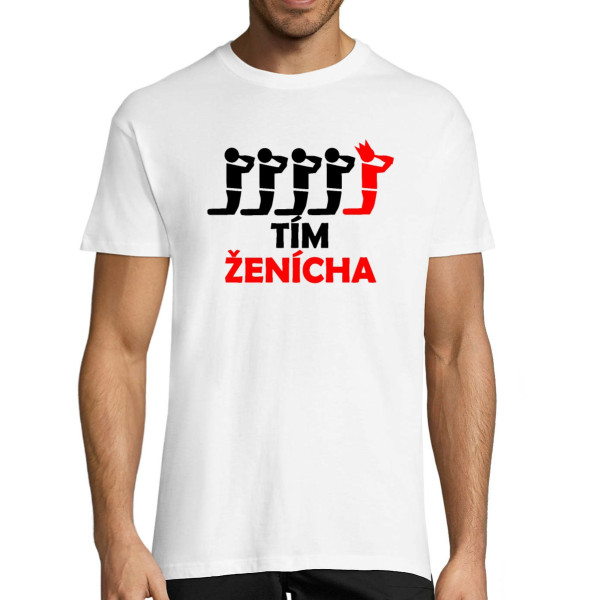 Tričko "Ženíchov tím"