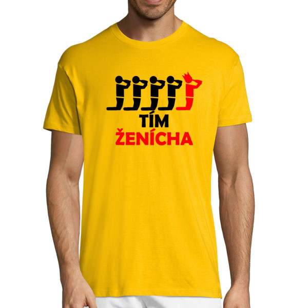 Tričko "Ženíchov tím"