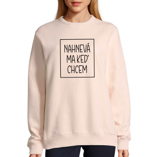 UNISEX pastelová mikina "Sully" "Nahnevaný"