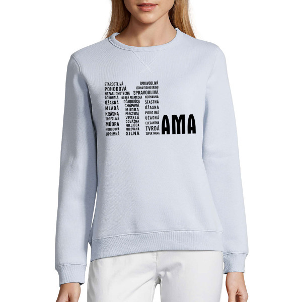 UNISEX pastelová mikina "Sully“ "Jedinečná mama" UNISEX pastelová mikina "Sully“ "Jedinečná mama"