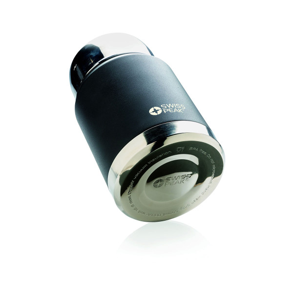 Vákuová termoska na potraviny s lyžičkou "Swiss Peak Elite" (s možnosťou gravírovania za príplatok)