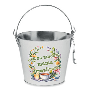 Vedro "Tu sa zmestí mama trpezlivosť"