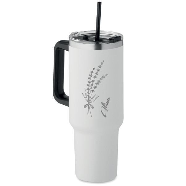 XL termo hrnček "Levanduľa" (1200ml) s vybraným menom