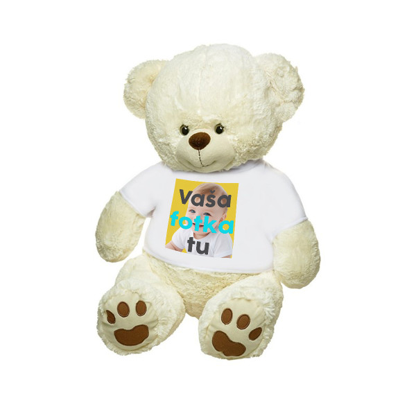XXL medveď „Albert“ s vami vybranou fotografiou (46 cm)