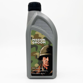 XXL sprchový gél "Mission: Groom" (1000ml)