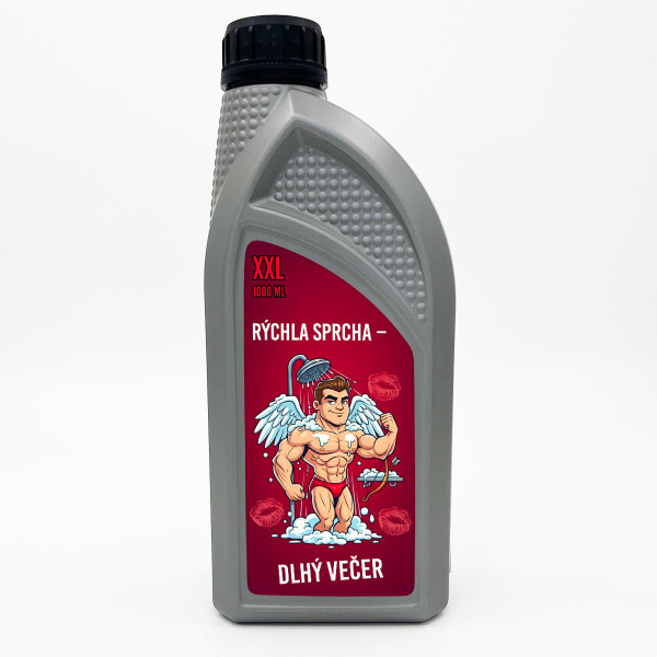 XXL sprchový gél "Rýchla sprcha – dlhý večer" (1000ml)