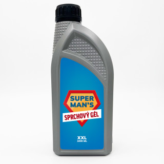 XXL sprchový gél "Super Man's" (1000ml)