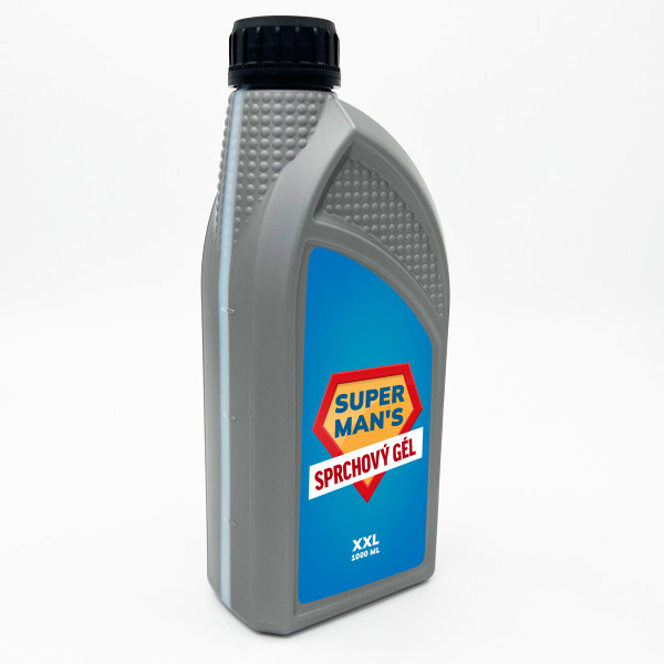 XXL sprchový gél "Super Man's" (1000ml)