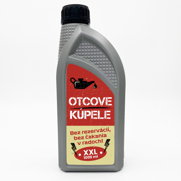 XXL sprchový gél "Tatkov kúpele" (1000ml) XXL sprchový gél "Tatkov kúpele" (1000ml)