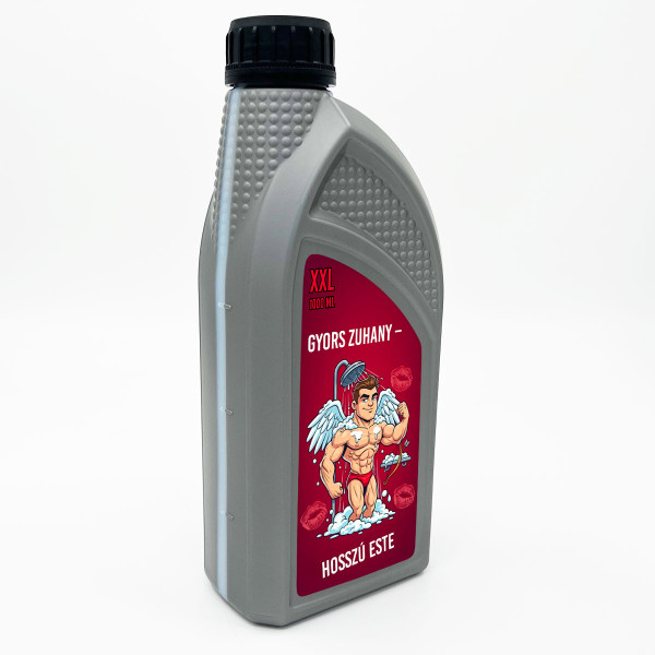 XXL sprchový gél "Rýchla sprcha – dlhý večer" (1000ml)