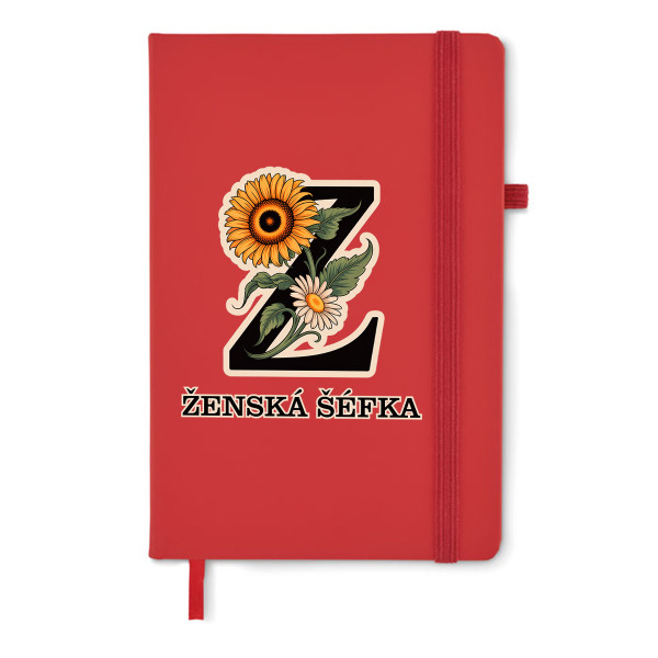 Zošit A5 "Ženská šéfka" Zošit A5 "Ženská šéfka"