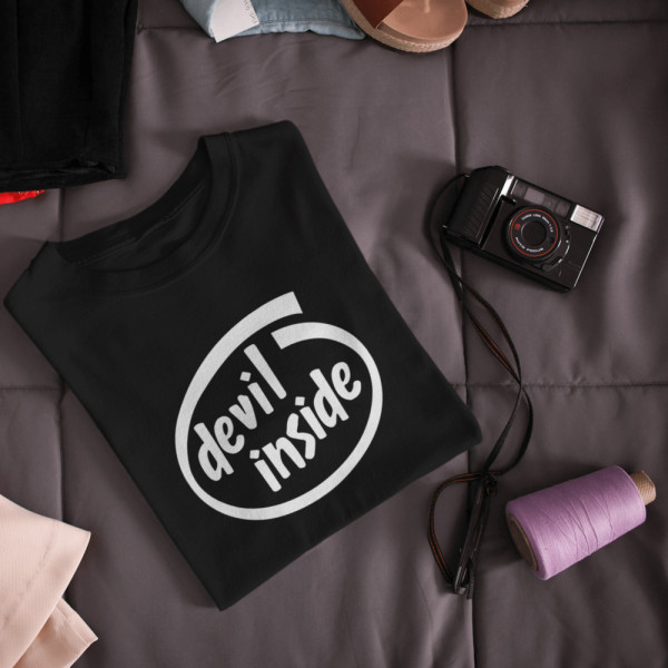Dámske tričko "Devil Inside"